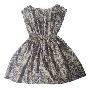 Club Monaco Silk Floral Mini Dress